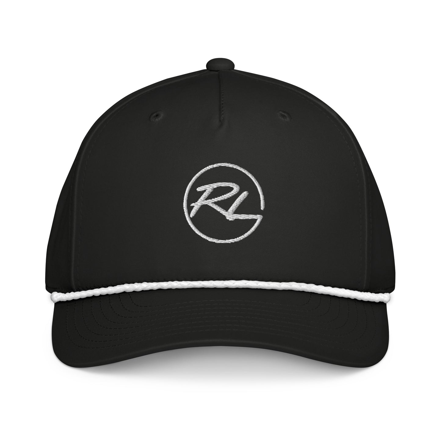 RIdgeline's rope hat with classic logo in black. 