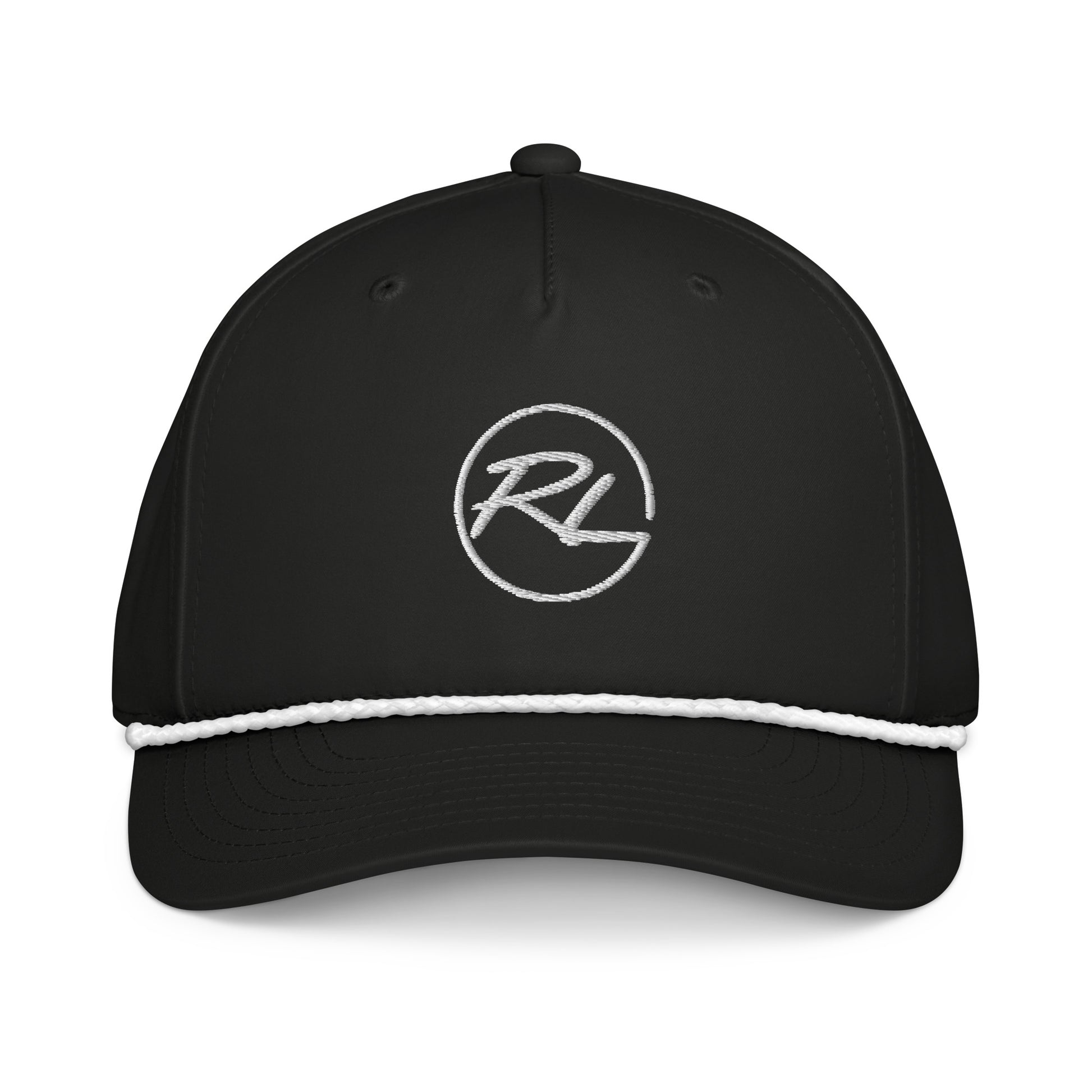 RIdgeline's rope hat with classic logo in black. 